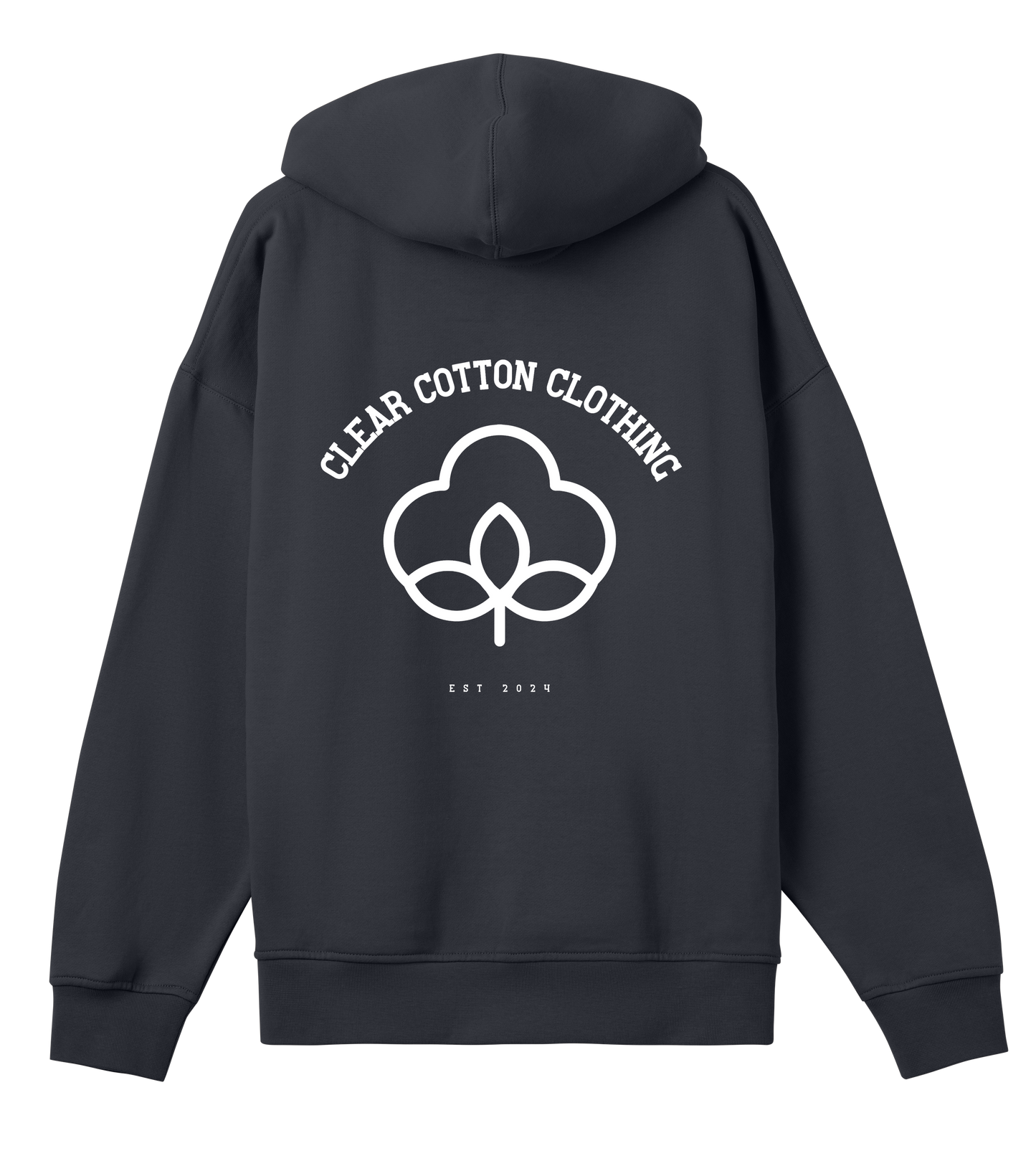 The Clear Cotton Boxy Hoodie